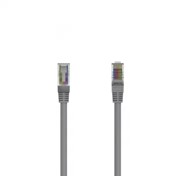 Netzwerkkabel Hama 00300020 3m Cat5e U/UTP RJ-45 1000 Mbit/s Grau
