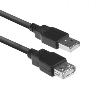 ACT USB 2.0 Verlängerungskabel A Stecker - A Buchse 3 Meter