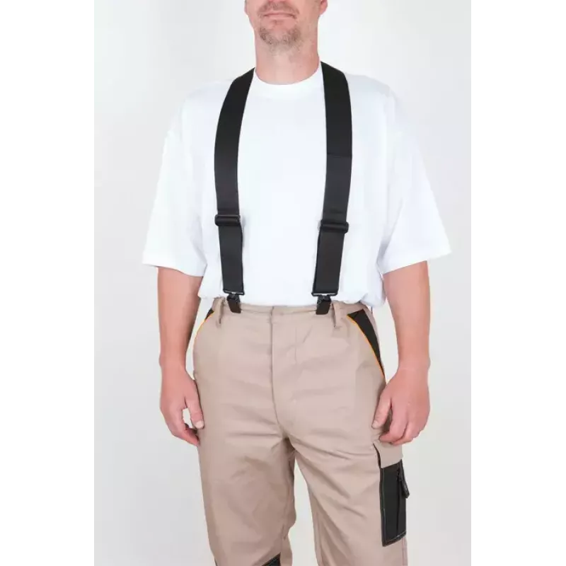 kwb 908110 elastische Hosenträger, schwarz