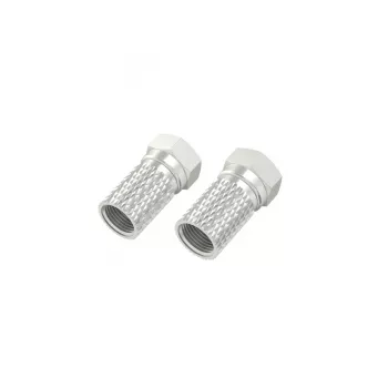Koaxial-Steckverbinder F-Typ Hama 00205208 2 Stück 8 mm