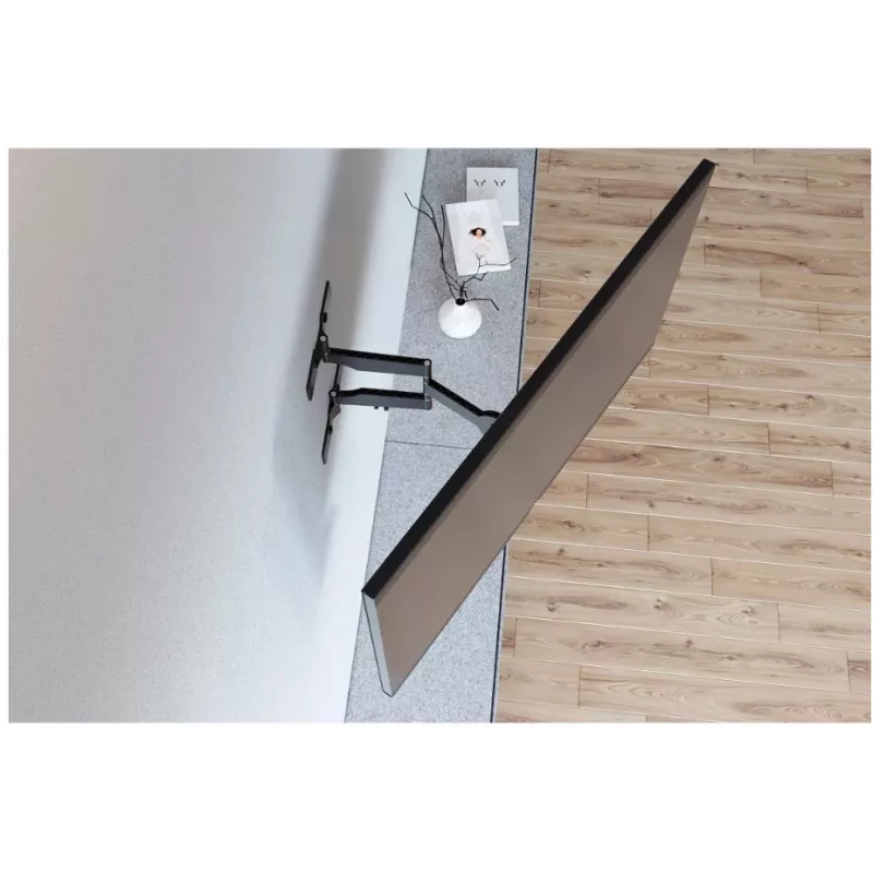 Hama 00220848 TV-Wandhalterung, schwenkbar, neigbar, extra flach, 122 cm (48 Zoll), bis 25 kg