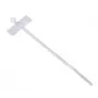 Hama 00221003 Kabelbinder mit Beschriftungsfeld, 98 mm, natur, 25 Stück