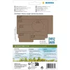 HERMA 2074 Vielzweck-Etiketten Silphie, 52x82 mm, 24 Blatt, Büropackung