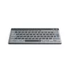 Hama WK-700 Multi-Device-Tastatur, kabellos, beleuchtet, kompakt, QWERTZ, Schwarz