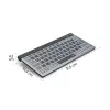 Hama WK-700 Multi-Device-Tastatur, kabellos, beleuchtet, kompakt, QWERTZ, Schwarz