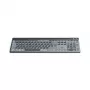 Hama WK-750 Multi-Device-Tastatur, kabellos, beleuchtet, QWERTZ Deutsch, Schwarz