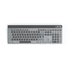 Hama WK-750 Multi-Device-Tastatur, kabellos, beleuchtet, QWERTZ Deutsch, Schwarz