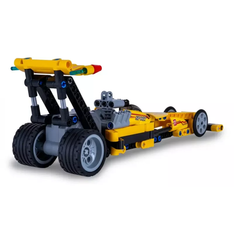 JAMARA CaDA Drag Racing 1:24 Bausteinset, Gelb