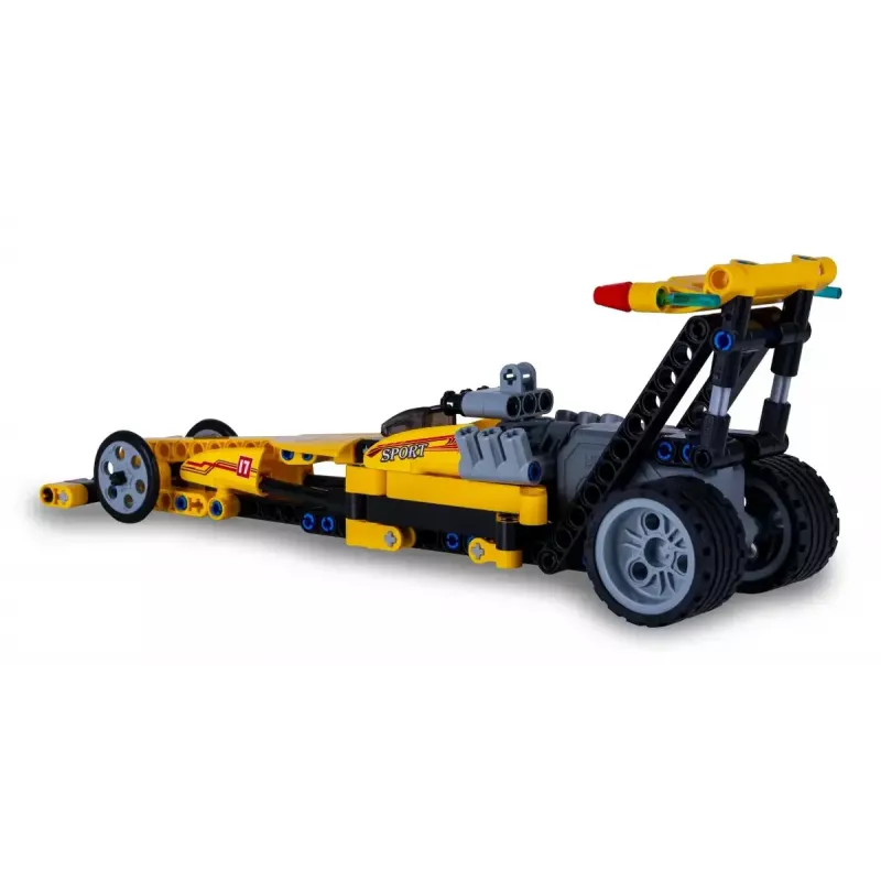 JAMARA CaDA Drag Racing 1:24 Bausteinset, Gelb