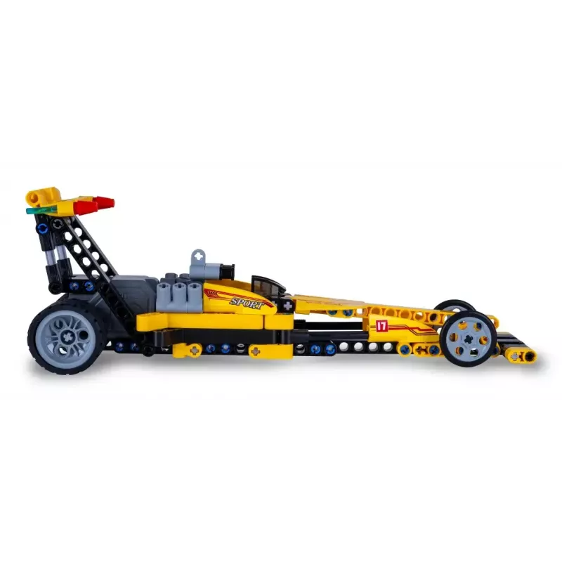 JAMARA CaDA Drag Racing 1:24 Bausteinset, Gelb