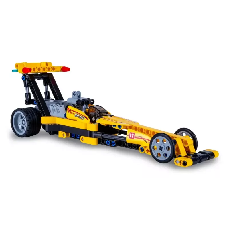 JAMARA CaDA Drag Racing 1:24 Bausteinset, Gelb