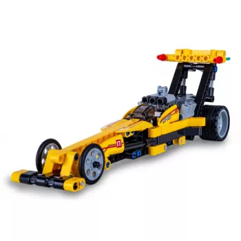 JAMARA CaDA Drag Racing 1:24 Bausteinset, Gelb
