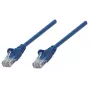 Intellinet 319874 Netzwerkkabel RJ-45 Cat5e UTP, 7,5 m, mit Knickschutz, Blau