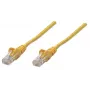 Intellinet 319744 Netzwerk-Patchkabel, RJ45 (M) auf RJ45 (M), Cat5e, UTP, 2 m, geformt, ohne Haken, Gelb
