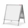 Nobo Essence A2 A-Frame Pavement Sign, Silber, Aluminium, 485 mm, 850 mm