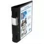 WEDO ERGOGRIP A4 Präsentationsringbuch, 56 mm, Schwarz, 4-Ring, 58 18001