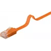 Flach-Patchkabel Goobay CAT 6 U/UTP orange 1,5 m