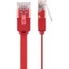 Goobay CAT 6 Flach-Patchkabel U/UTP rot 2 m