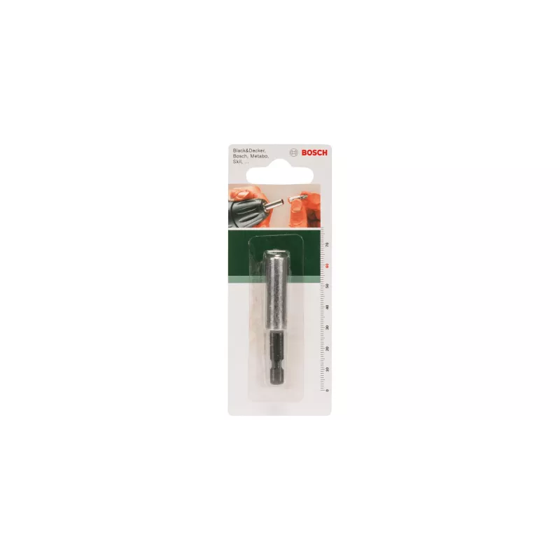 Bosch 2609255900 Universalhalter, 1/4" (6,3 mm) Antrieb, Länge 60 mm