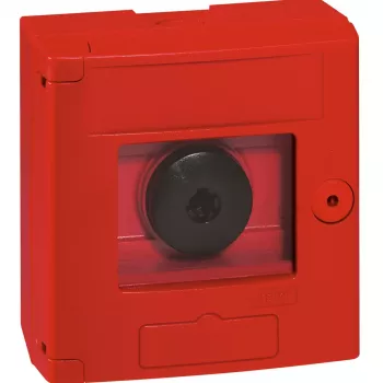 Legrand 038011 Not-Aus-Drucktaster im Gehäuse, IP44, 230 V AC, 6 A, 1 NO + 1 NC