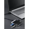 Hama 00054546 Kartenleser USB 3.2 Gen 1 (3.1 Gen 1) Type-A/Type-C Schwarz, Silber
