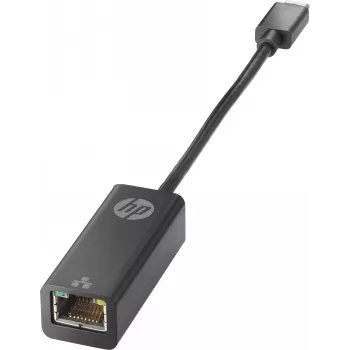 HP USB Typ-C auf RJ45 Adapter, USB Typ-C, RJ-45, Schwarz, Zuhause, 245 mm, 110 mm