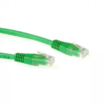 ACT Grün 0,5 Meter LSZH U/UTP CAT6 Patchkabel mit RJ45-Steckern