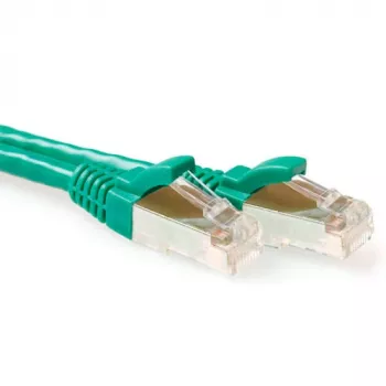 ACT Grün 30 Meter SFTP CAT6A Patchkabel rastnasenfrei mit RJ45-Steckern