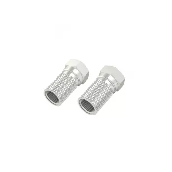 Hama 00205204 Koaxialstecker F-Typ 2 Stk.