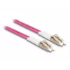 DeLOCK Glasfaserkabel LC Duplex auf LC Duplex OM4 3m