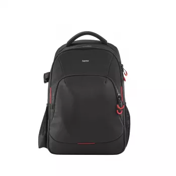 Hama Ohio Rucksack Schwarz, Rot