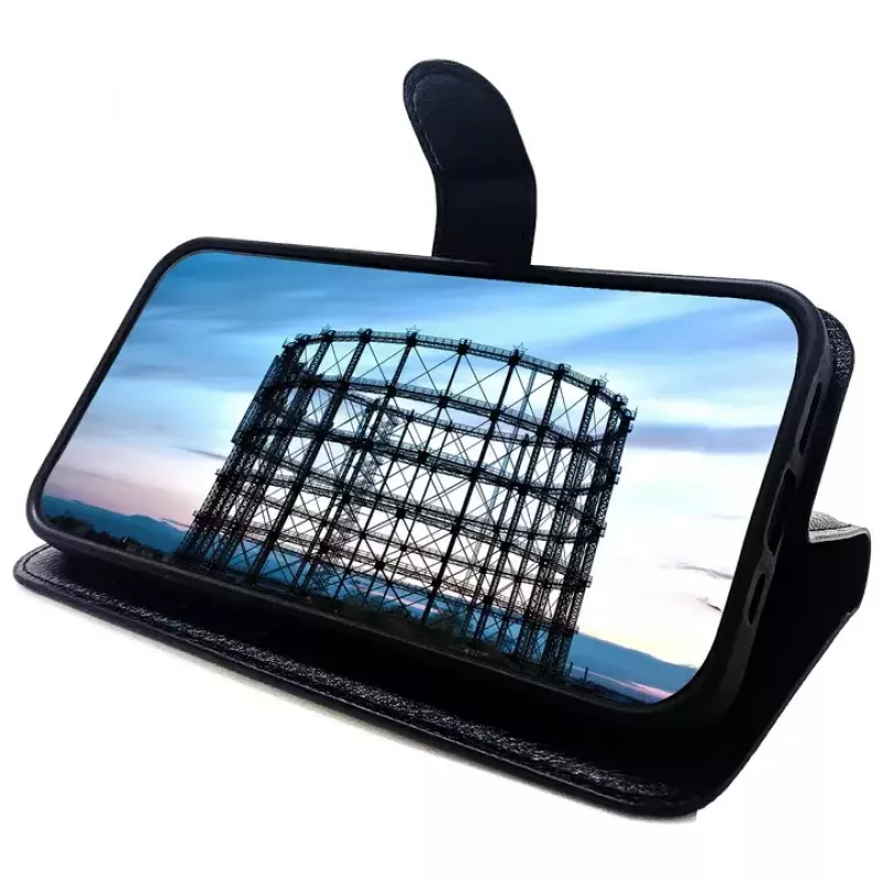 JT Berlin Schöneberg BookCase 10867 Hülle für Apple iPhone 14, Schwarz