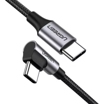 Ugreen 50123 USB-Kabel USB 2.0 1 m USB-C Schwarz, Silber