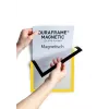 Durable DURAFRAME MAGNETIC A4 Infotafel, gelb, 5er-Pack (486904)