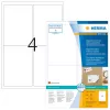 Wiederablösbare Adressetiketten HERMA 10313 A4 99,1x139 mm 400 Stück