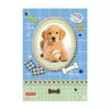 Herlitz Pretty Pets Malblock A4, 75 Blatt, 70 g/m2, verschiedene Designs, 5er-Pack