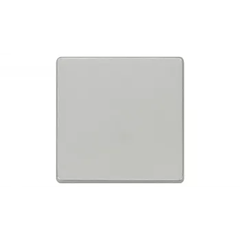 Siemens Delta 5TG6241 Abdeckung für Wechsel-/Kreuzschalter, Aluminium