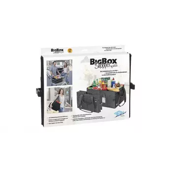 WEDO BigBox Shopper XL Einkaufstasche, Schwarz