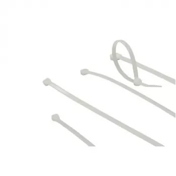 ACT Kabelbinder transparent, Länge 385 mm, Breite 4,8 mm