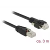 Netzwerkkabel DeLOCK 85669 RJ-45 Cat6 3 m Schwarz