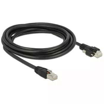Netzwerkkabel DeLOCK 85669 RJ-45 Cat6 3 m Schwarz