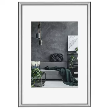 Einzelbilderrahmen Hama Detroit Aluminium Silber 255x315 mm