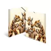 Herkömmliche Dokumentenmappe HERMA Giraffe Friends Polypropylen (PP) Mehrfarbig A4