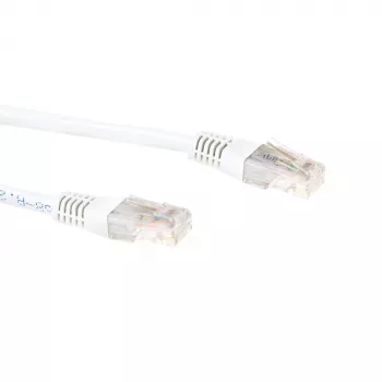 ACT Weiß 0,5 Meter LSZH U/UTP CAT6 Patchkabel mit RJ45-Steckern