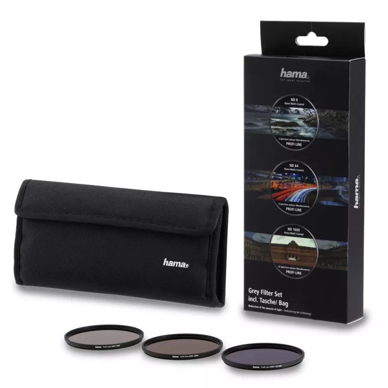 Hama 00076901 Kameraobjektivfilter Grau Kamerafilter 67 mm
