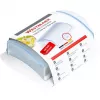 Westmark 21162270 Butterdose, Polypropylen (PP), 5,5 cm hoch, weiß/transparent