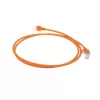 ACT Orange 2 Meter LSZH U/FTP CAT6A Rechenzentrum Slimline Patchkabel rastnasenfrei mit RJ45-Steckern