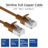 ACT Braun 5 Meter LSZH U/FTP CAT6A Datacenter Slimline Patchkabel mit RJ45 Steckern