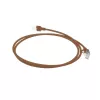 ACT Braun 10 Meter LSZH U/FTP CAT6A Datacenter Slimline Patchkabel rastnasenfrei mit RJ45-Steckern