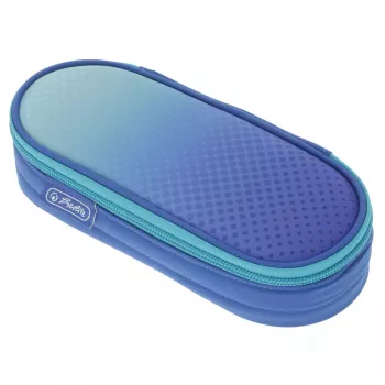 Herlitz Dip Dye Soft Federmäppchen Polyester Blau Türkis 215x95x60mm